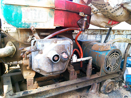 新干单杠柴油机发电机出租